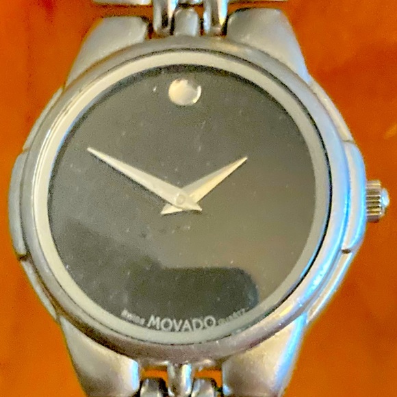 Selling My Woman’s genuine modified quarts watch made by Movado serial# 2093232 - Picture 2 of 3